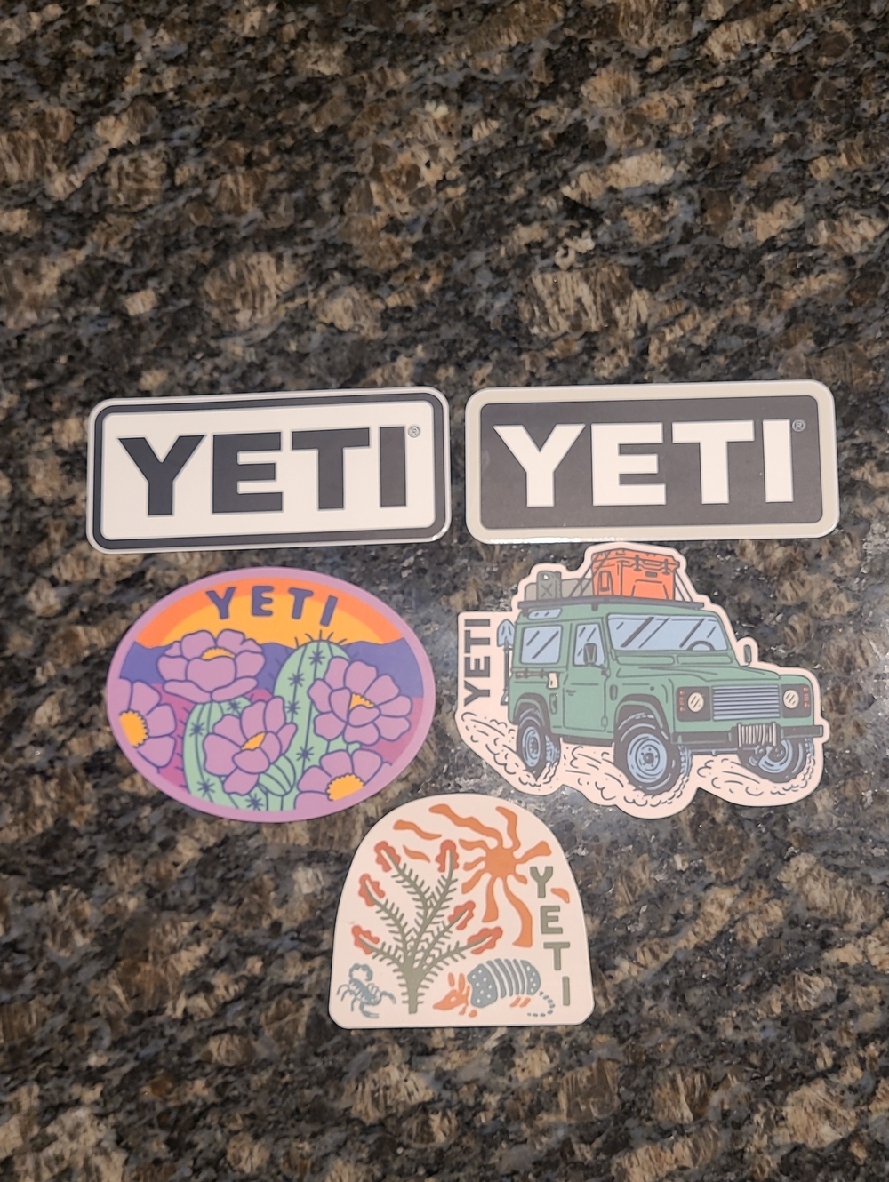 NEW Set Of YETI Stickers